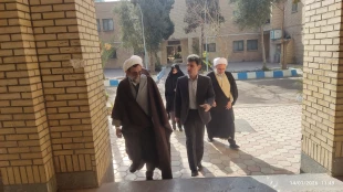 بازدید مسئول دفتر نهاد نمایندگی مقام معظم رهبری در دانشگاه ملی مهارت از دانشکده شهید رجایی کاشان 8