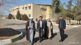 بازدید مسئول دفتر نهاد نمایندگی مقام معظم رهبری در دانشگاه ملی مهارت از دانشکده شهید رجایی کاشان 9