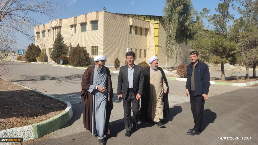 بازدید مسئول دفتر نهاد نمایندگی مقام معظم رهبری در دانشگاه ملی مهارت از دانشکده شهید رجایی کاشان 9