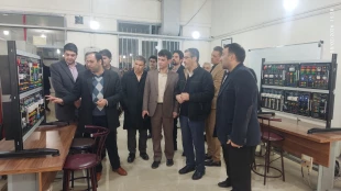 بازدید دکتر محمدرضا کلباسی معاون آموزشی دانشگاه ملی مهارت از مرکز رشد ، آزمایشگاه ها و کارگاه های دانشکده شهید رجایی کاشان 6