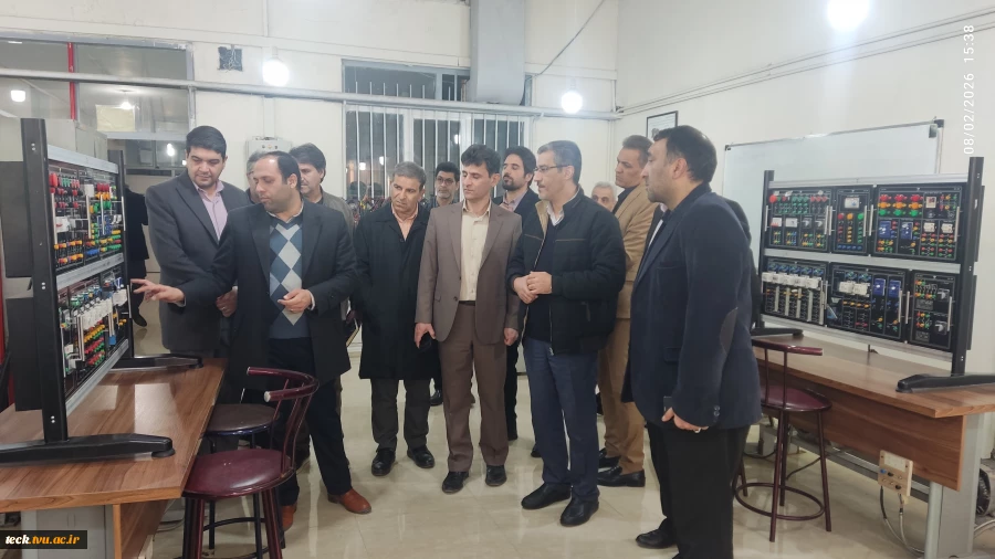 بازدید دکتر محمدرضا کلباسی معاون آموزشی دانشگاه ملی مهارت از مرکز رشد ، آزمایشگاه ها و کارگاه های دانشکده شهید رجایی کاشان 6