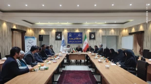 نشست معاون آموزشی دانشگاه ملی مهارت با اعضای هیئت علمی دانشکده های کاشان 7