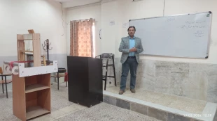 برگزاری جلسه دفاعیه پروژه و کارآموزی دانشجویان کارشناسی نساجی 3