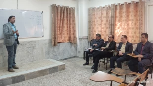 برگزاری جلسه دفاعیه پروژه و کارآموزی دانشجویان کارشناسی نساجی 4