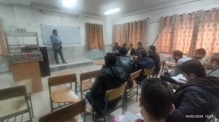 برگزاری جلسه دفاعیه پروژه و کارآموزی دانشجویان کارشناسی نساجی 5