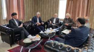 ملاقات معاون اداری و مالی دانشگاه ملی مهارت با نمایندگان بازنشستگان دانشکده شهید رجایی کاشان 5