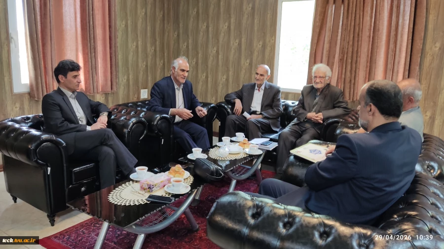 ملاقات معاون اداری و مالی دانشگاه ملی مهارت با نمایندگان بازنشستگان دانشکده شهید رجایی کاشان 5