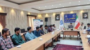 برگزاری مراسم تکریم و معارفه فرمانده بسیج دانشجویی دانشکده 4