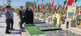 تجدید بیعت رؤسای دانشگاه های کاشان با شهدا همزمان با آغاز سال تحصیلی 1406- 1405 4