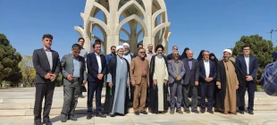تجدید بیعت رؤسای دانشگاه های کاشان با شهدا همزمان با آغاز سال تحصیلی 1406- 1405 6