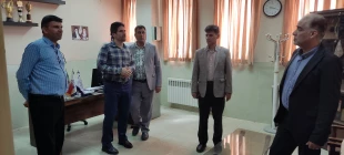 بازدید رئیس و معاونین آموزشی پژوهشی و فرهنگی دانشجویی از ساختمان های آموزشی ، کارگاه ها در آستانه بازگشایی دانشگاه 7