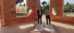آیین گرامیداشت روز پرچم در دانشکده شهید رجایی کاشان؛پرچم ایران، نماد هویت و سربلندی 4
