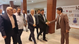 آیین افتتاحیه پانزدهمین همایش بین‌المللی موتورهای درون‌سوز در شرکت سایپا سیتروئن کاشان  2